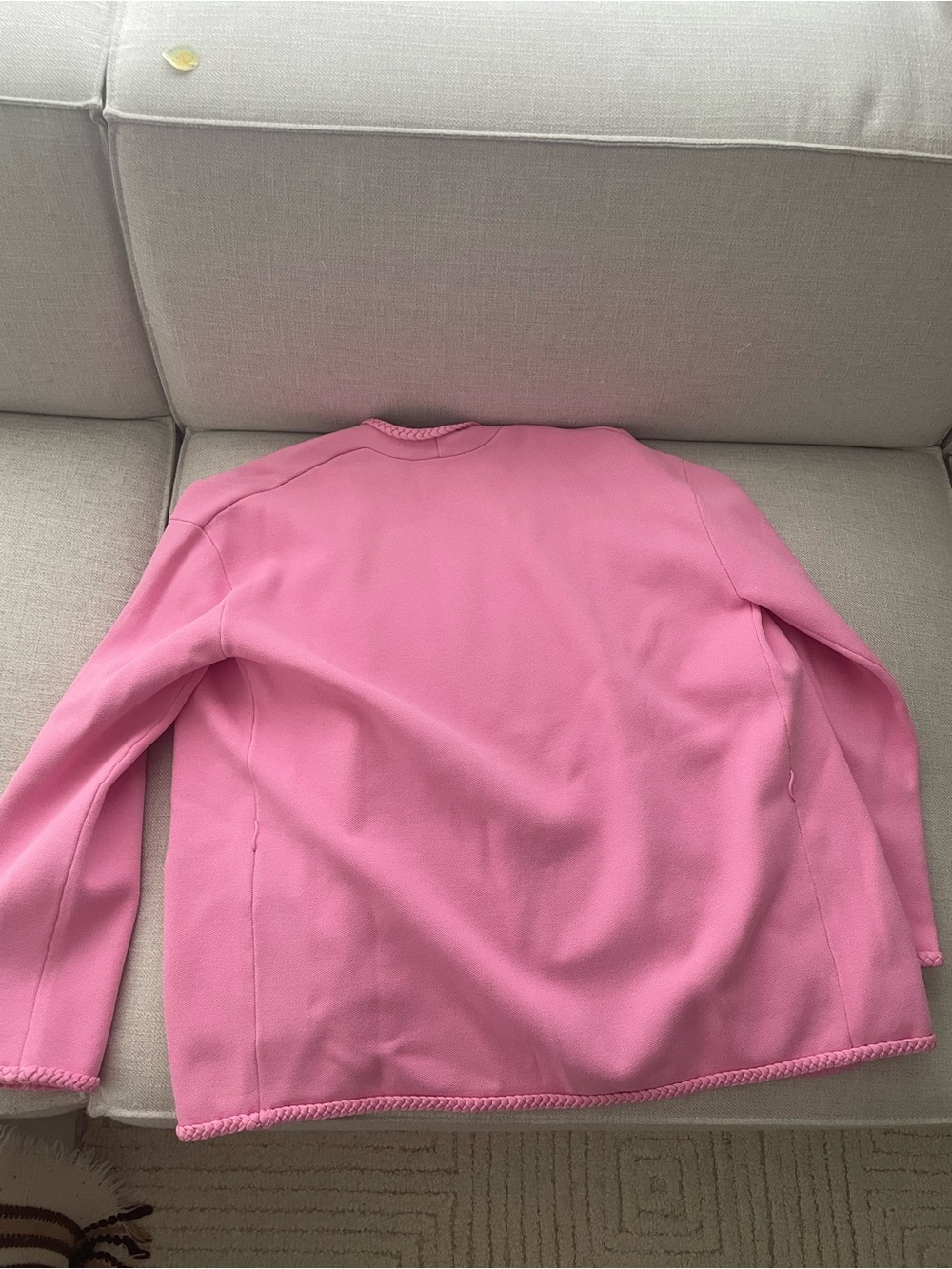 Maje pink braided cardigan - Picture 9 of 9